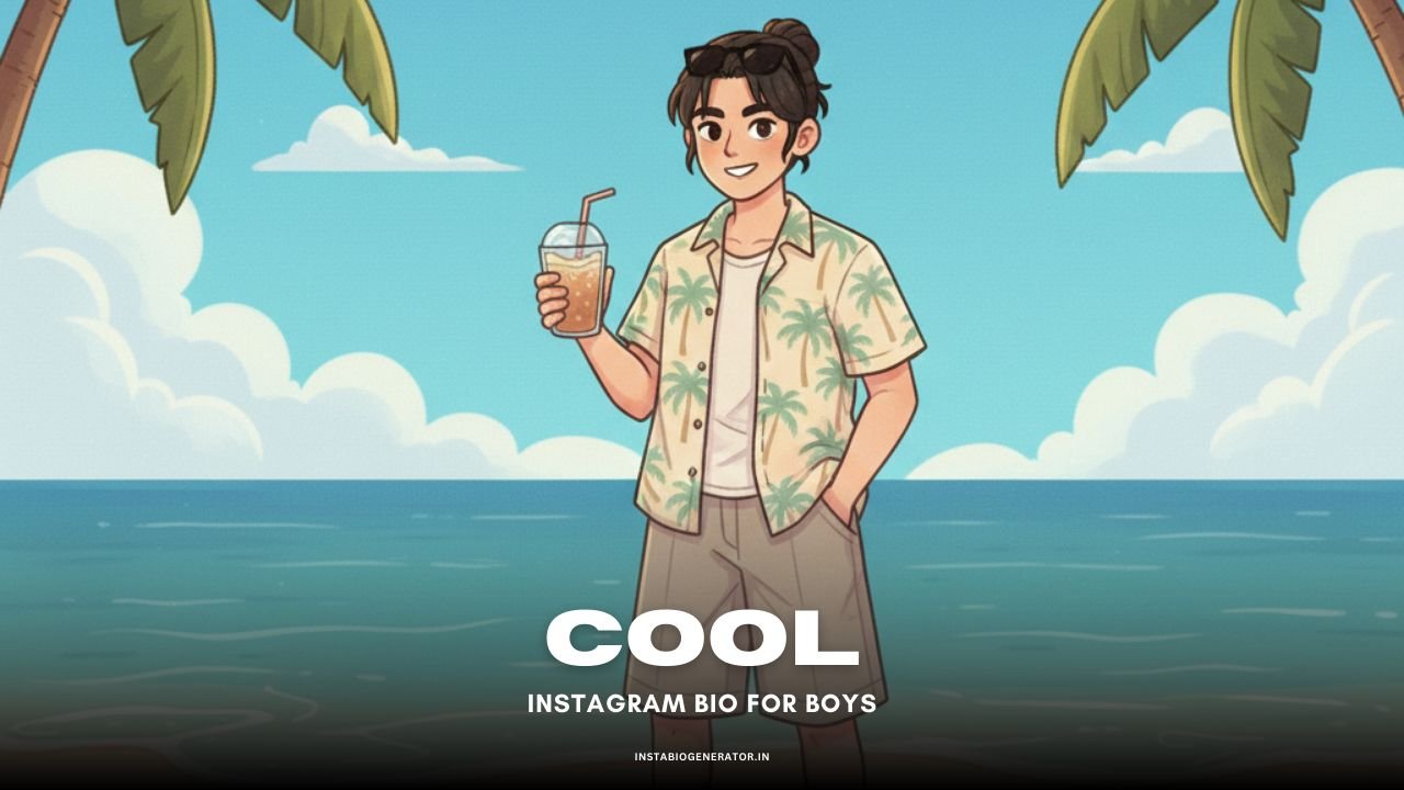 Cool Instagram Bio for Boys