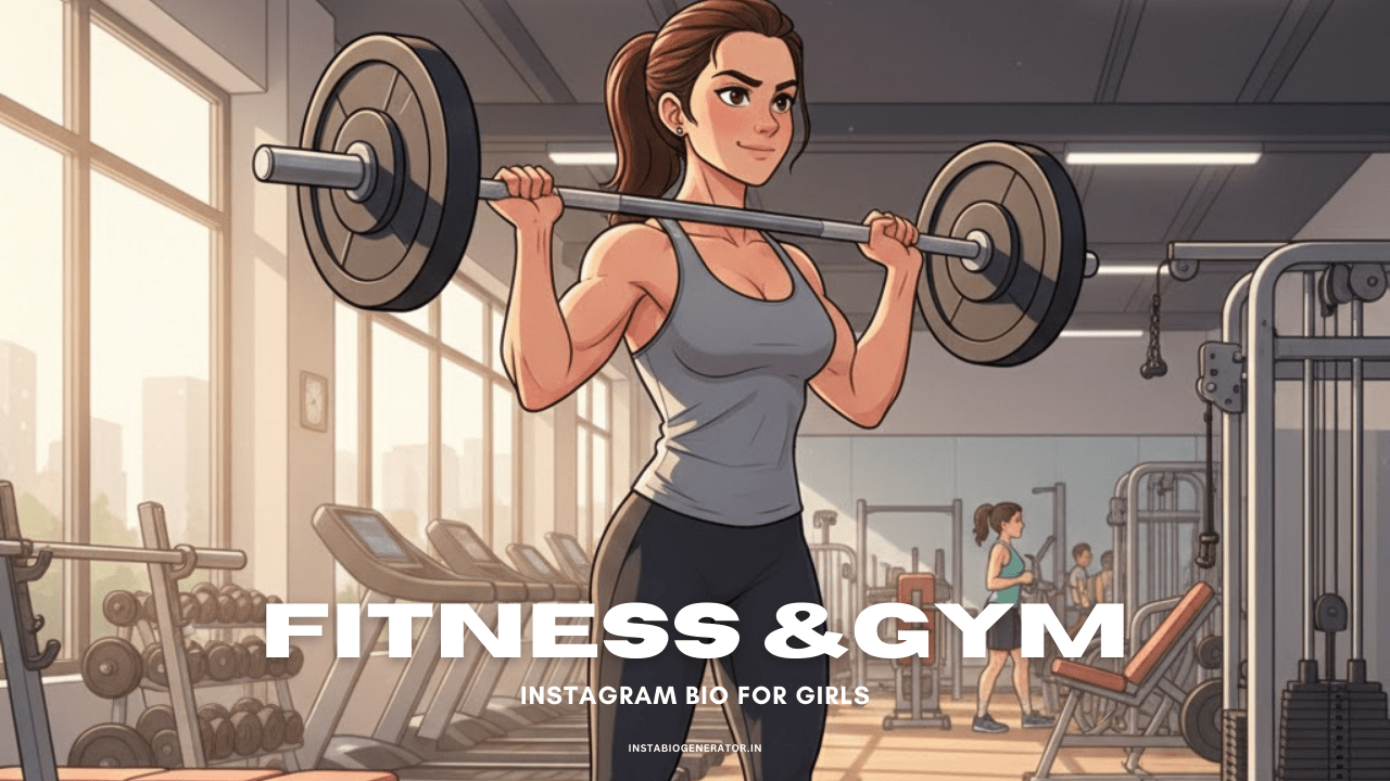 Gym Instagram Bio for Girls
