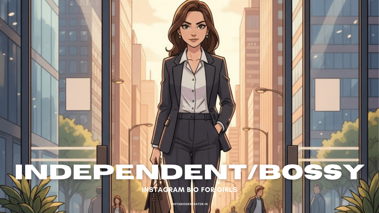 Bossy Instagram Bio for Girls