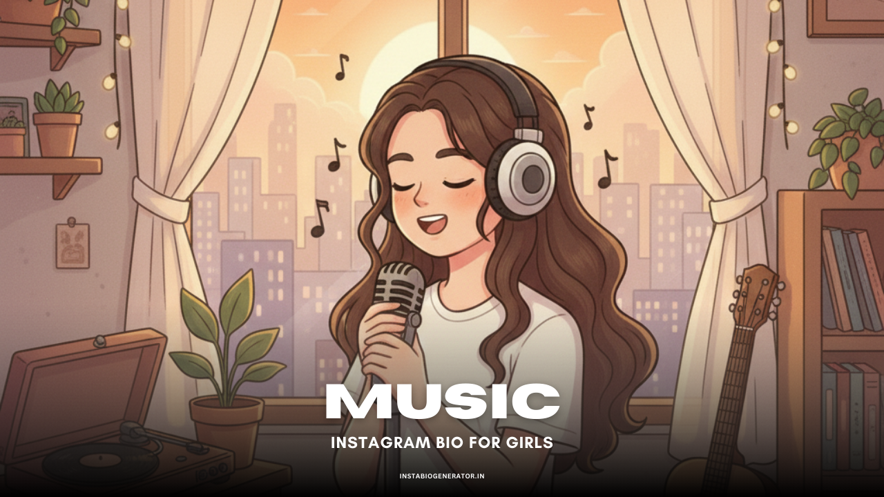 Music Instagram Bio for Girls