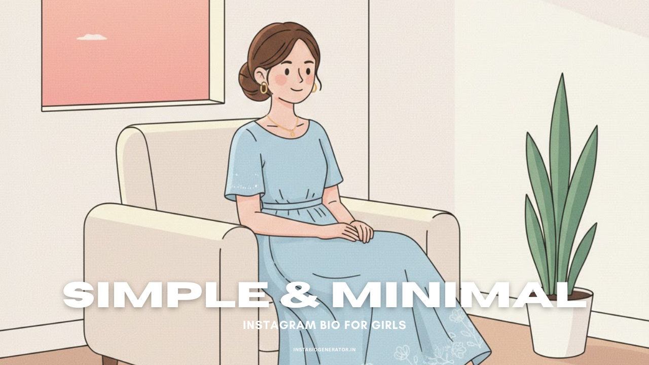 Simple Instagram Bio for Girls